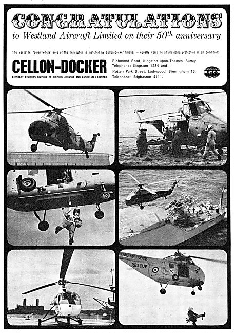 Cellon-Docker Aircraft Paints & Finishes                         