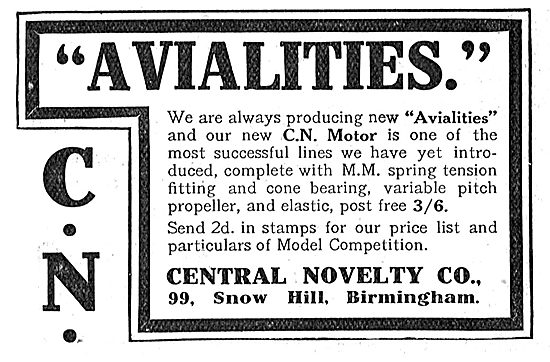 Something New In Avialities From Central Novelty Co              