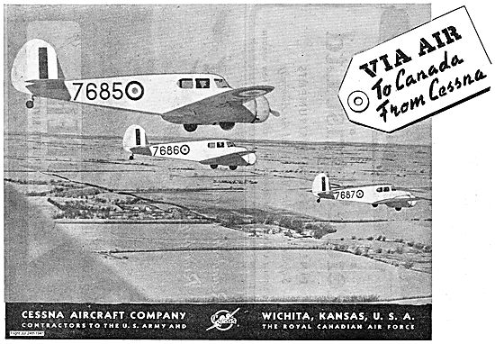 Cessnas For The Royal Canadian Air Force - RCAF                  
