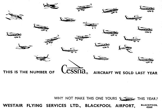 Cessna Aircraft - Westair Flying Services Blackpool              