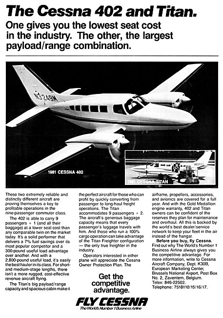 Cessna 402 - Cessna Titan                                        