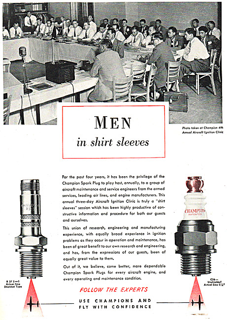 Champion Spark Plugs                                             