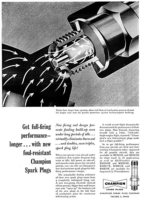 Champion Spark Plugs                                             