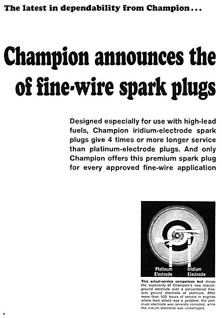 Champion Spark Plugs                                             