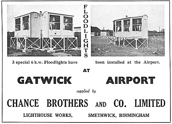 Chance Lighting For Aerodromes: Floodlights At Gatwick           