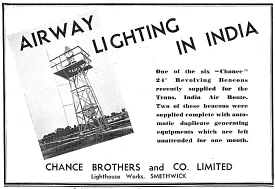Chance Lighting For Aerodromes & Air Routes: India               