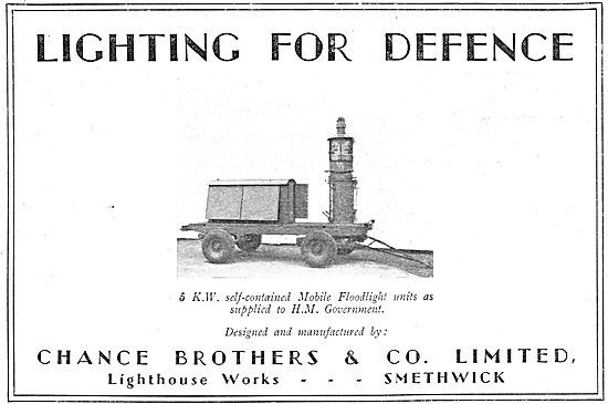 Chance Brothers 5KW Mobile Floodlight                            