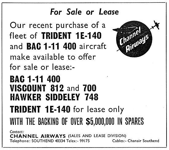 Channel Airways                                                  