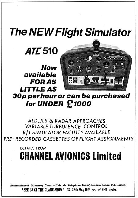 Channel Avionics ATC 510 Flight Simulator                        