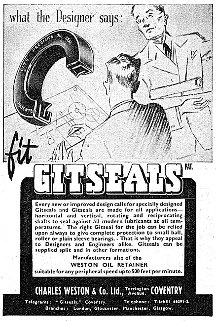 Charles Weston : Gitseals                                        