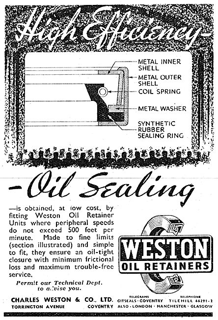 Charles Weston : GITS Gitseals Oil Seals & Oil Retainers         