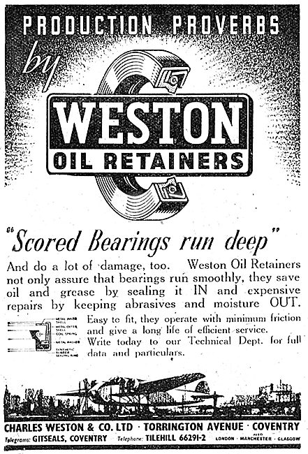Charles Weston : GITS Gitseals Oil Seals & Oil Retainers         