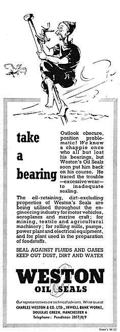 Charles Weston Oil Seals 1947                                    