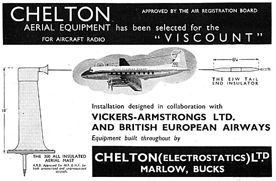 Chelton Aerials, Electrical Dischargers & Static Wicks           