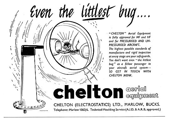 Chelton MF & HF Aerials For Pressurised Aircraft                 