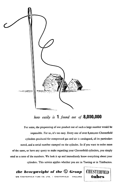 T.I.Group Chesterfield Tubes - Compressed Gas Cylinders          