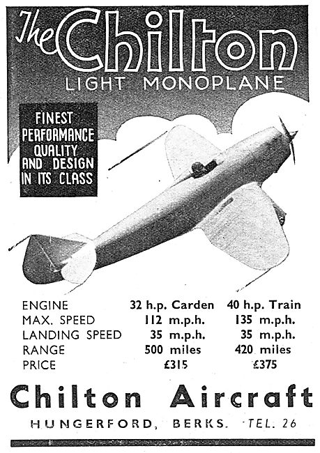 Chilton Light Aircraft                                           