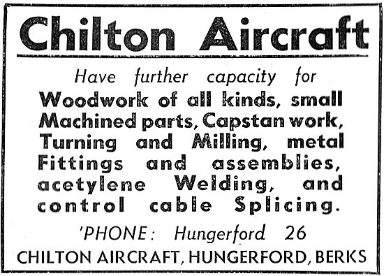 Chilton Aircraft                                                 