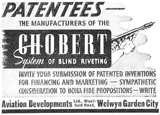  : Chobert Blind Riveting System                                 