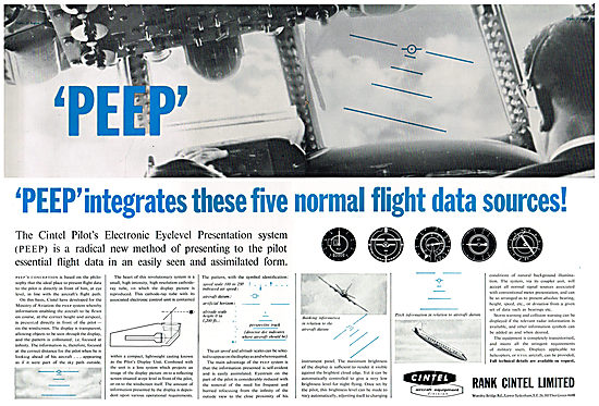 Rank Cintel PEEP: Electronic Eyelevel Presentation System        