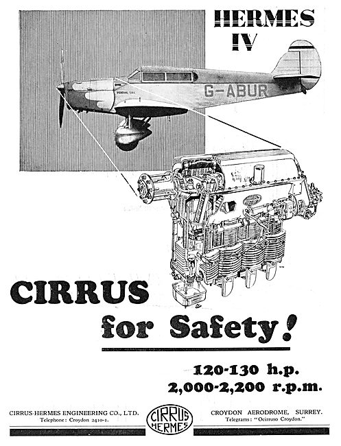 Cirrus Hermes IV Percival Gull G-ABUR                            