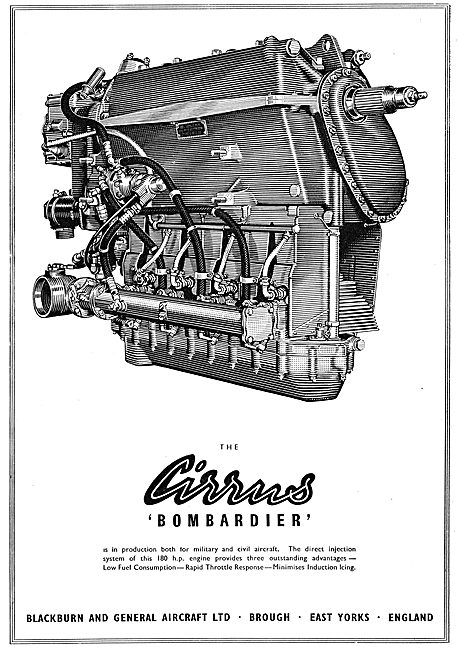 Blackburn Cirrus Bombardier                                      