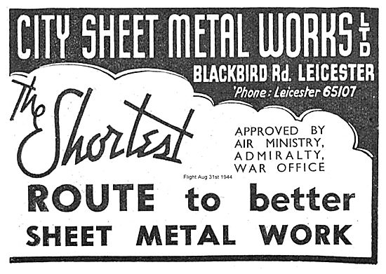 City Sheet Metal Works. The shortest Route To Better Sheet Metal 