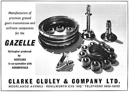 Clarke Cluley Aeronautical Engineers - Precision Ground Gears    