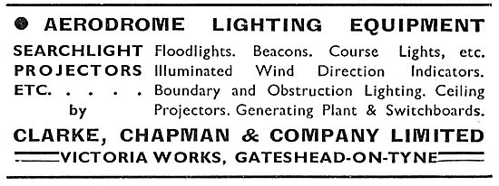 Clarke Chapman Aerodrome Lighting Equipment                      