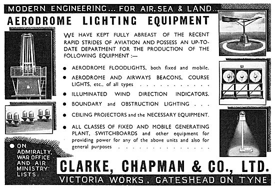 Clarke Chapman Aerodrome Lighting Equipment                      