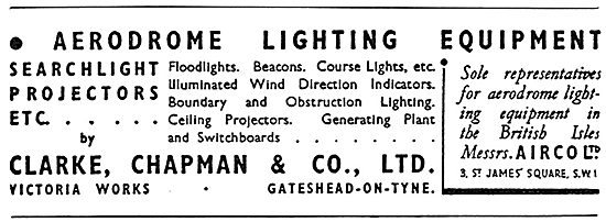 Clarke Chapman Aerodrome Lighting Equipment                      
