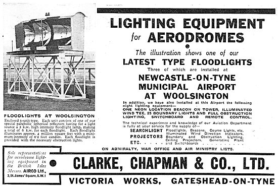 Clarke Chapman Aerodrome Lighting Equipment                      