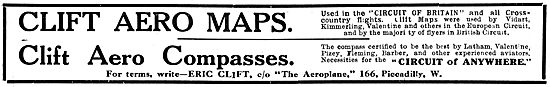 Clift Aero Maps - Clift Aero Compasses                           