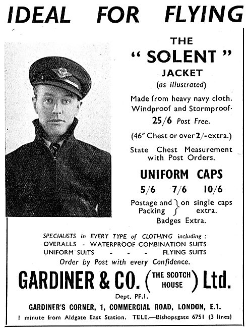 Gardiner & Co - Solent Jacket & Unform Cap                       