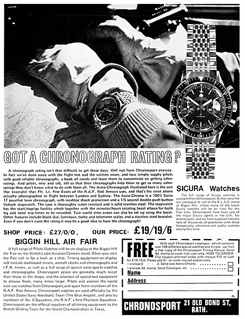 Sicura Chronosport - Sicura Chronograph                          