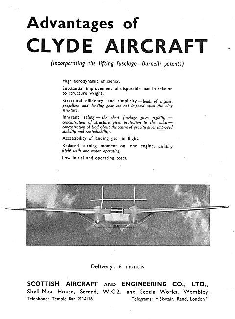 Clyde Aircraft.                                                  