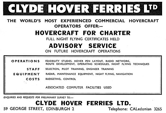 Clyde Hover Ferries                                              