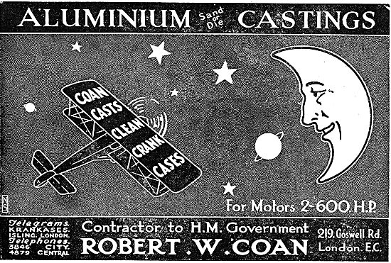 R.W.Coan - Coan Casts Clean Crank Cases                          