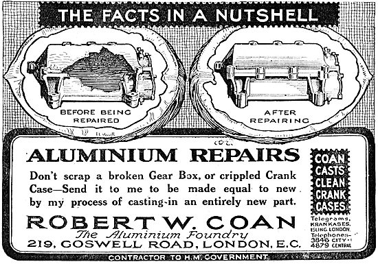 R.W.Coan Goswell Rd London - Aluminium Repairs                   
