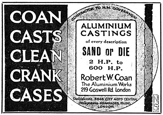 R.W.Coan  Aluminium Castings                                     