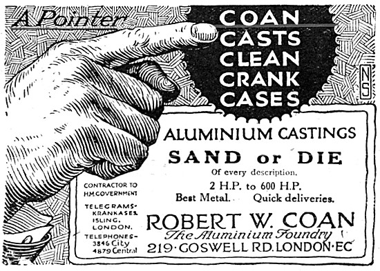 R.W.Coan Aluminium Castings - Sand Or Die Casting                