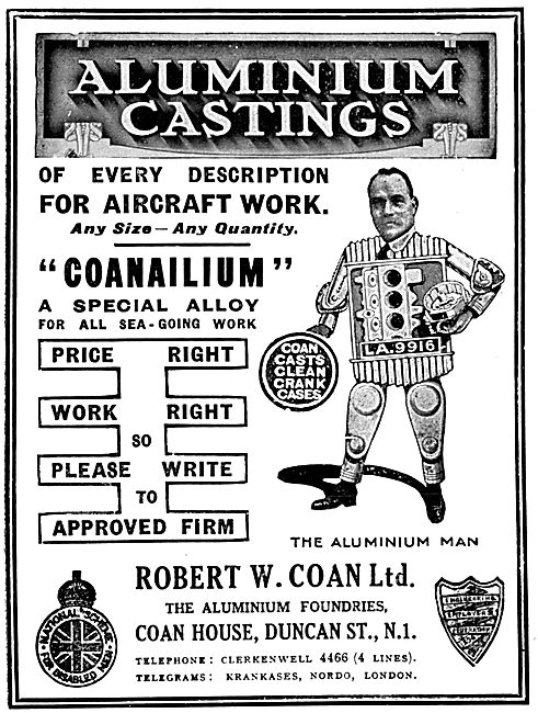 R.W.Coan Aluminium Castings                                      