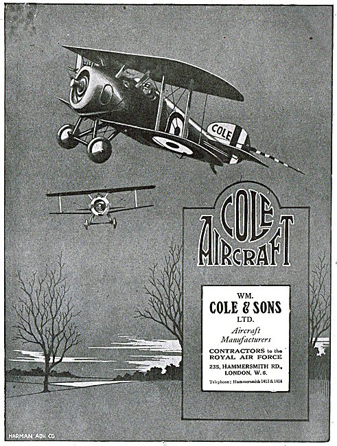 Cole Aircraft - Aircraft Manufacturers                           