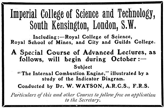 Imperial College Of Science & Technology                         