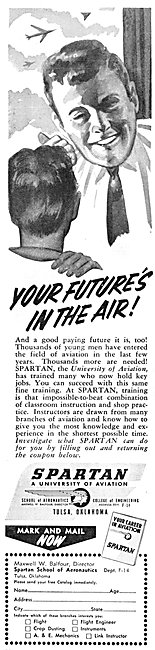Spartan School Of Aeronautics. Tulsa, Oklahoma                   