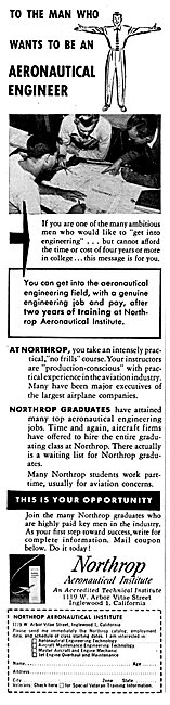 Northrop Aeronautical Institute                                  