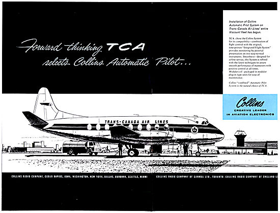 Collins Avioncs & Flight Guidance Systems 1957                   