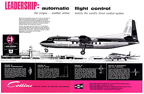 Collins Avioncs & Flight Guidance Systems 1957                   