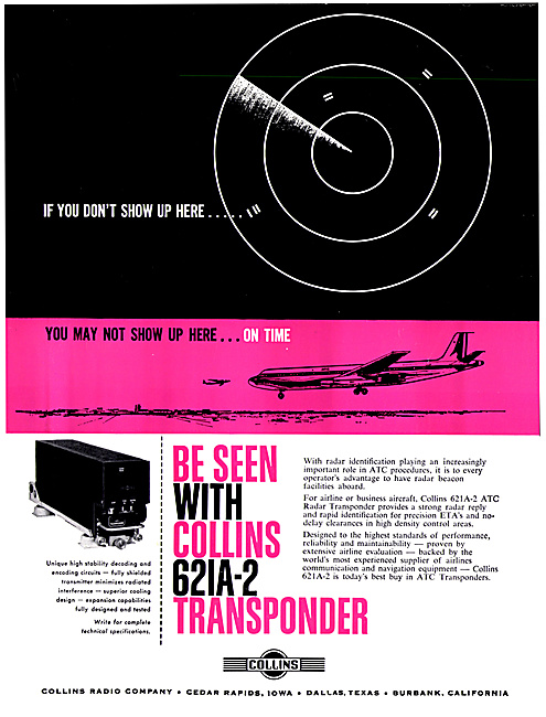 Collins Avionics  621A-2 Transponder                             