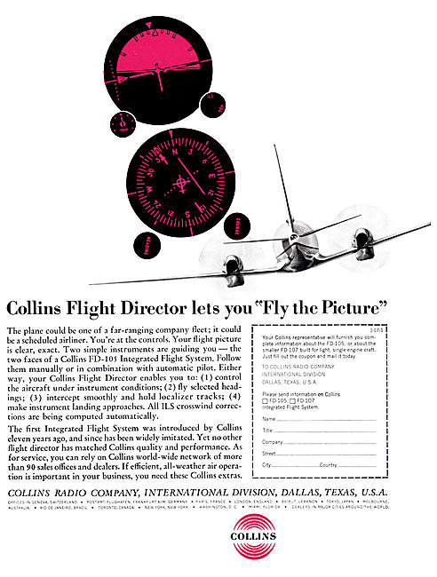 Collins  FD-105 Flight System                                    
